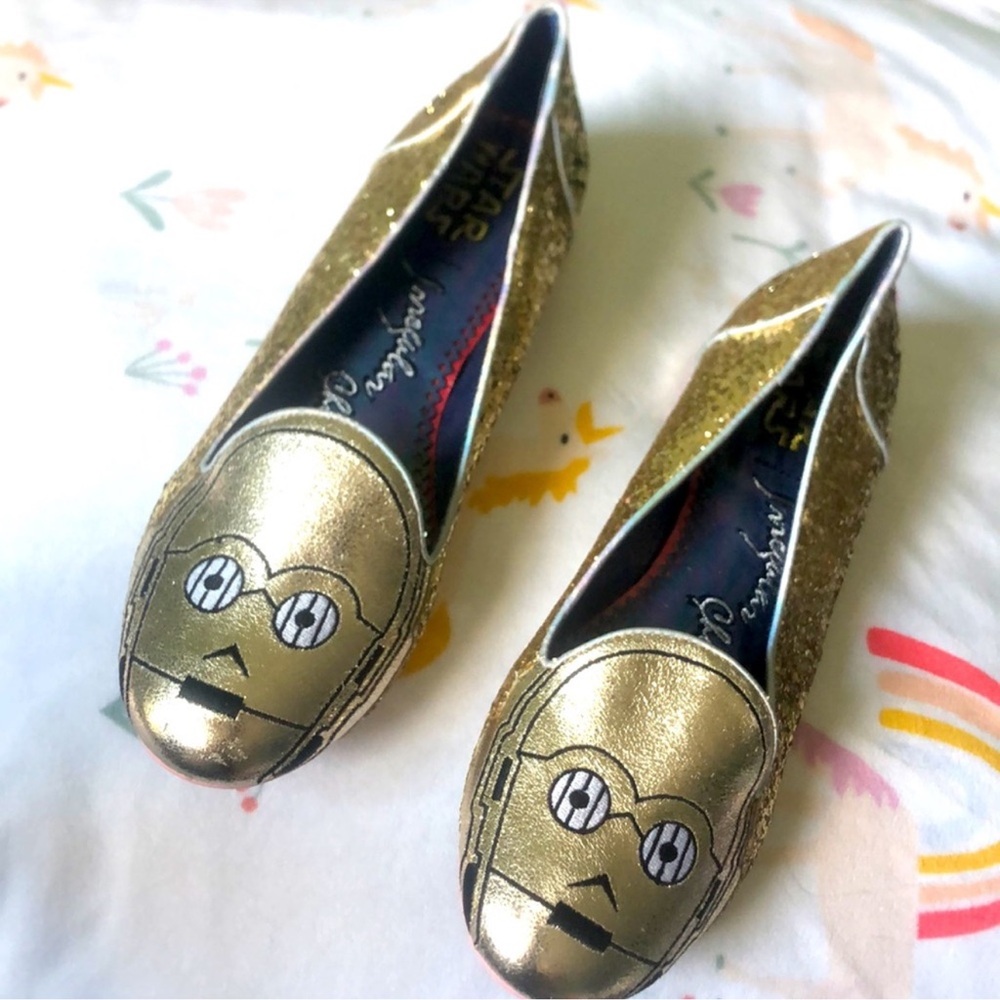 Irregular Choice Star Wars RARE ,THE GOLDEN DROID shoes